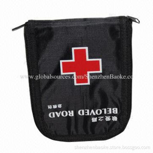 Nylon mini folding first aid kit bag